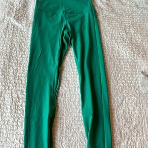 Lululemon Athletica Vibrant Green Leggings